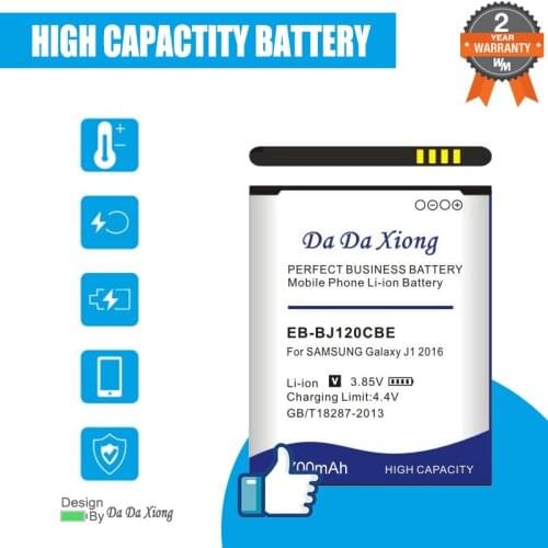 3700mAh EB-BJ120CBE Battery for Samsung Galaxy J1 2016 Edition J1 Version J120F Express 3 J120A J120T J120 SM-J120F