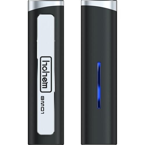 Hohem BM01 Wireless Lavalier Microphone w/ Wind Muff Caps for Vlog Shooting Street Interview Live Broadcast Teaching MV Shooting