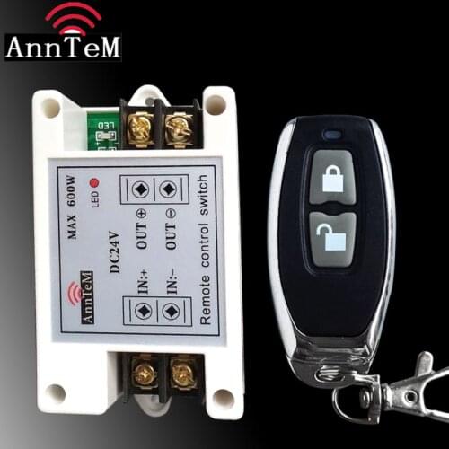 Wireless remote control switch 24v power supply large current lamp remote control single circuit breaker remote control switch