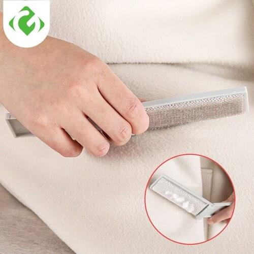 Home Mini creative Square Folding Electrostatic Dust Brush Portable Dust Cleaning Clothing Sticky Hair Brush Scarf Blanket Brush