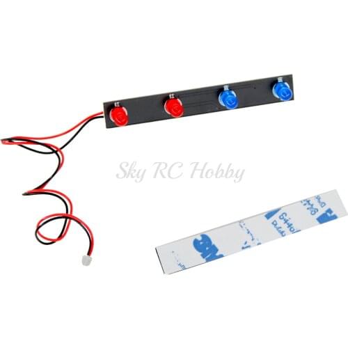 Headlight Roof Lamp Light LED for 1/12 WLtoys 12428 Remote Control Car RC Buggy Off-Road Car DIY LED Lights Upgrade Parts