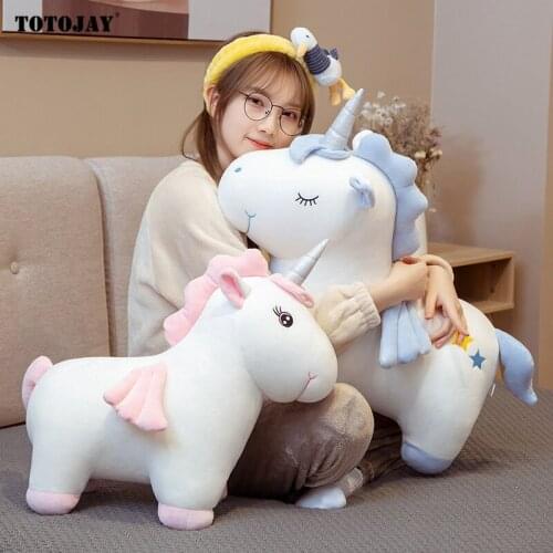 Kawaii Unicorn Plush Toys Soft Stuffed Popular Cartoon Doll Animal Horse High Quality Toys For Children Girls Birthday Gift