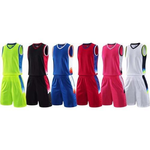 Top Quality Men Women Basketball Jerseys Sets Uniforms Sport Kit Clothing Shirts Shorts Suits Side Pockets Customized Print Draw