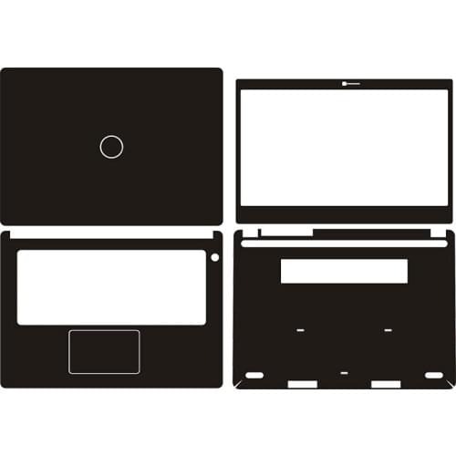 KH Laptop Sticker Skin Decal Carbon fiber Cover Protector for Dell latitude 3480 14"
