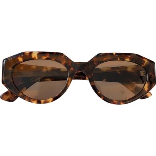 Oval Sunglasses Women Vintage Brand Design Goggle Mirror Sun Glasses Female Male Black Hip Hop Clear Glasses UV400