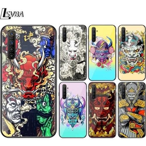 Prajna mask art For OPPO Find X3 X2 F19 F17 RX17 F15 R15X K5 K3 K1 R9S F11 F9 F7 F5 Neo Pro Lite Black Phone Case