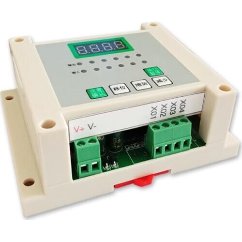 Programmable Time Relay Cylinder Solenoid Valve Controller Time Relay 4-Channel Time Controller