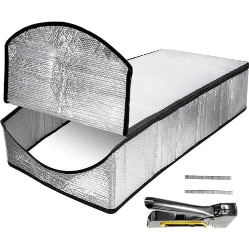 Ladder Dust-Proof Attic Staircase Insulation Cover Kit with Installation Tools Dustproof Seismic and Heat Insulation