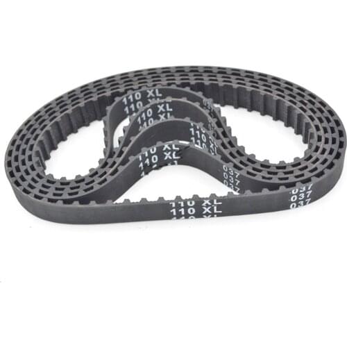 5pcs XL Timing belt, 110/112/114/116/118, Width 025/6.4mm/037, Teeth 55 56 57 58 59, Synchronous Belt 110XL 112XL 114XL 116XL