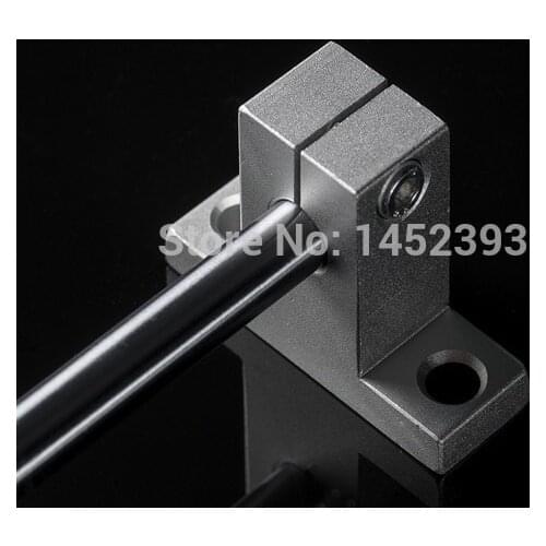 SK13 4 pcs/lot SK13 SH13A 13mm linear shaft support 13mm Linear Rail Shaft Support XYZ Table CNC parts