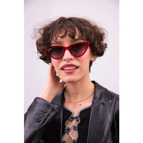 Vintage Different Model Cat Eye Classic Red Sunglasses 2021 New Season Elegant Fashion Trend High Quality Ladies Sunglasses