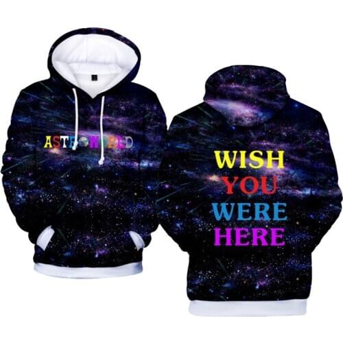 Galaxy 3D Hoodies Stars Letter Print Hoodies Men Women Fashion Popular Casual Hoodies Wish You Were Here Couples 3D Sweatshirts