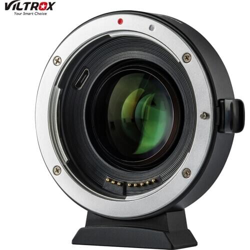 Viltrox EF-EOS M2 Auto Focus Lens Mount Adapter Ring 0.71X Focal USB Upgrade for Canon EF Series Lens for Canon EOS M/ M2/ M3