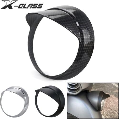 Motorcycle Headlight Cover Guard Front Light Lamp Protector Carbon ABS Accessories for VESPA GTV 300 LXV 150 VXL150 2013-2021