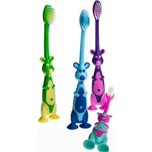1Pcs Baby Boy Soft-bristled Toothbrush animal Tooth Cleaner Baby Kids Training Dental Care Child Teeth Brushes Set