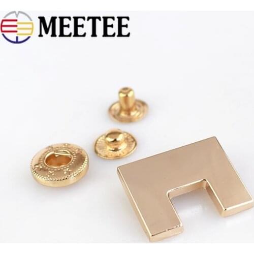 10/20pcs Fashion Metal Snap Buttons Down Coat Decorative Button Sewing Botones Outerwear Overcoat Fasteners Press Stud Buckle