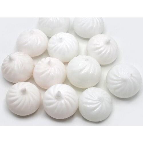 12 PCS Simulation Bun-shaped Decompression Toy Bread Squeezing Fidget Toy Food Figure Water Vent Toy J2Y