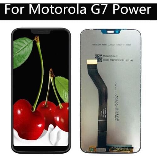 6.2 inch For Motorola Moto G7 Power XT1955-5 XT1955-6 LCD Display+Touch Screen Digitizer Assembly Repair Part Mobile Accessories