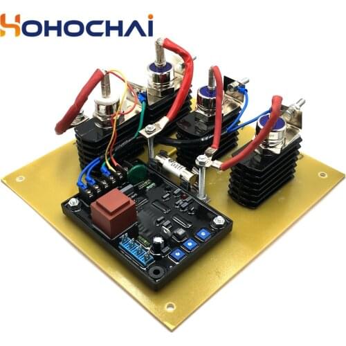 75A 100A Big Board AVR GAVR-75A GAVR-100A 220V 380V Automatic Voltage Regulator SAVRH-75A SAVRH-100A Brush Generator AVR