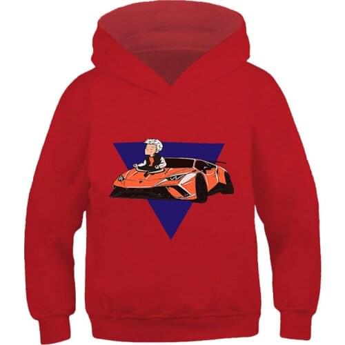 Kids Merch A4 Gelik & Lamba Hoodie Spring Autumn Children cotton Print Hooded Sweatshirts Casual Family Clothes Pullover Tops