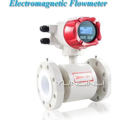 LDG Intelligent Electromagnetic Flowmeter Sewage Liquid Acid Pipeline Integrated Dn100/50 Heat Meter