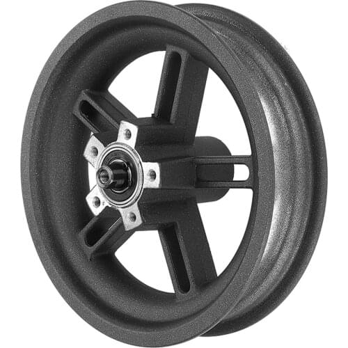 Aluminum Alloy Wheel Rims for Xiaomi M365/1S Electric Scooter Shock Absorbing Rear Dark Gray Hubs Xiaomi Wheels Accessaries