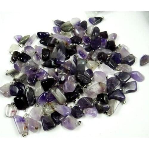 Natural stone lapis Turquoises tiger eye Quartz Crystal eirregular charm pendant for diy Jewelry making necklace AccessoriesA11