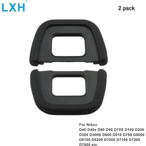 LXH DK-23 Eyecup Eye Cup Eyepiece Viewfinder For Nikon D40x D90 D70S D100 D300S D600 D610 D750 D5200 D7500 Replaces Nikon DK-23