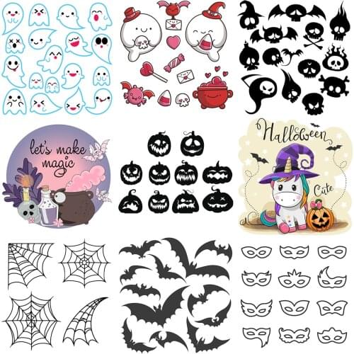 Halloween Insects Set Of Spiders Scrapbooking Paper Metal Craft Dies For Card Making Cut Dies 2021 Embossing New