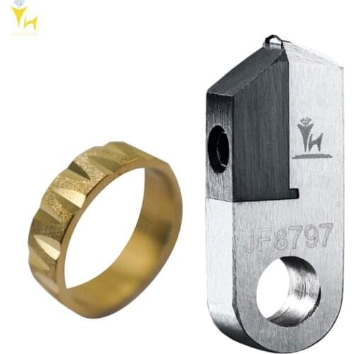 Very Shiny Effect MCD ( Yellow Colour Diamond ) 100 Degree V Shape Jewelry Posalux Diamond Tool Jewellery Cutting Tools