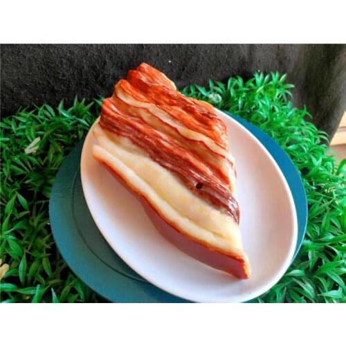 Shi Caixia natural pork belly stone pork meat bacon stone collection gift