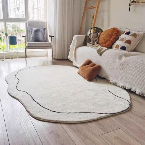 Bubble Kiss Carpet Living Room Nordic Simple Shaped Comfortable Home Decor Rug Childrens Bedroom Sofa Coffee Table Floor Mats