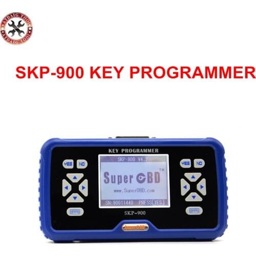 SuperOBD SKP-900 SKP900 Hand-held OBD2 Auto Key Programmer with DHL fast free shipping