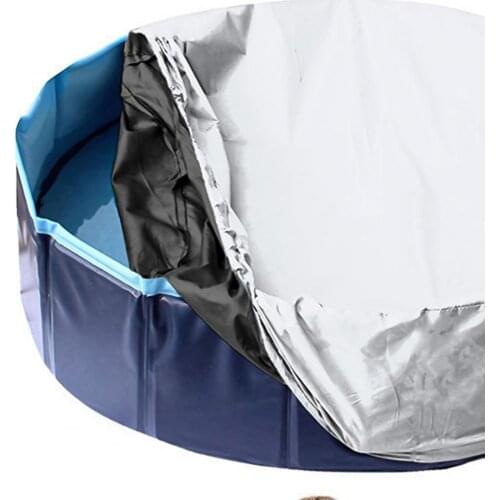 Hot Tub Spas Covers Waterproof Round Polyester Taffeta Outdoor Swimming Pool Cover Bathtub UV Resistant