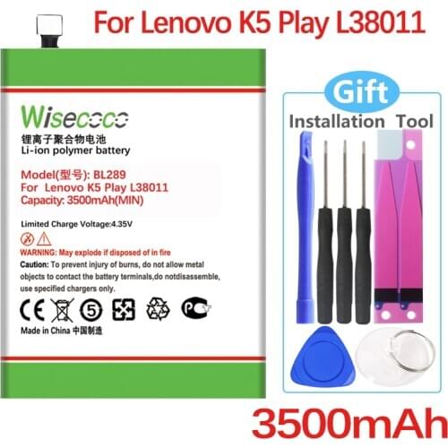 Wisecoco BL289 Battery For Lenovo K5 Play L38011 CellPhone In Stock High Quality +Tracking number
