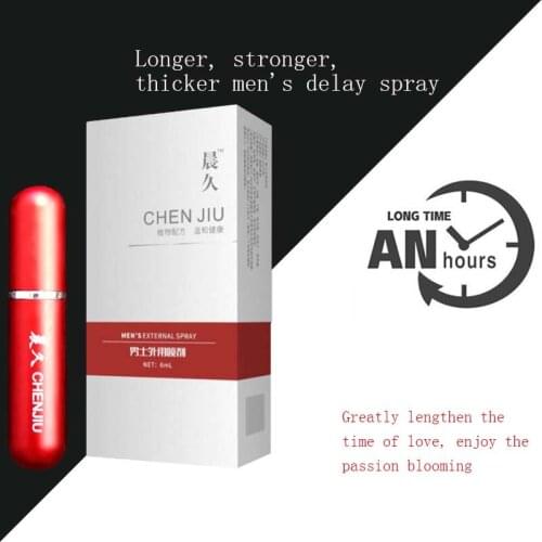 Male penis delay makes intercourse lasting, increases the length of sex, prevents premature ejaculation, adult sex products 6Ml