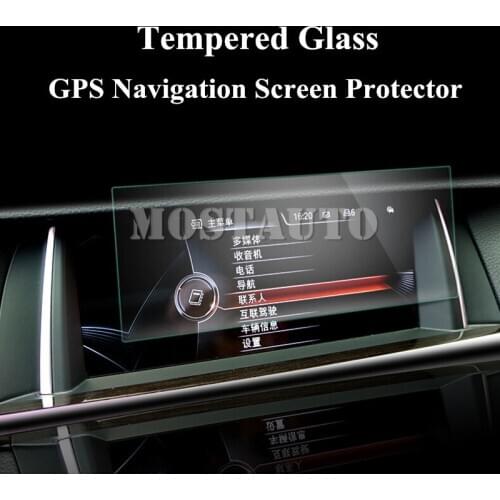 For BMW 5 Series F10 F11 2011-2016 GT F07 2010-17 10.2 Tempered Glass GPS Navigation Screen Protector 1pcs Car Decor Car Trim
