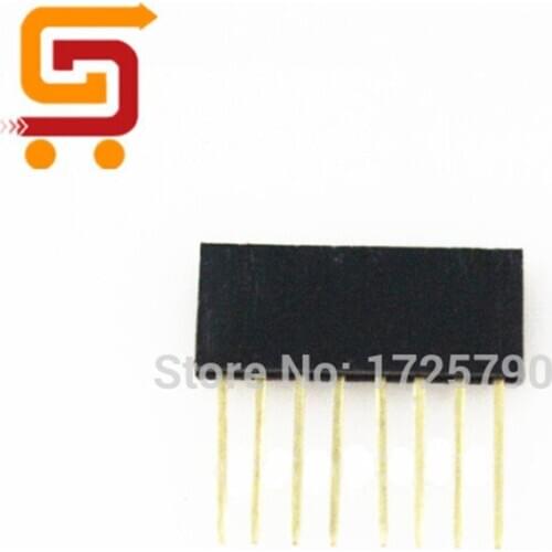 10pcs 8 Pin Female Tall Stackable Header Connector Socket For Arduino