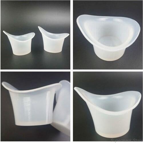 10pcs Eyewash Cup Silicone Resuable Medical Soft Eye Bath Cup Eye Wash Cup For Elderly Women Men Children Ju30 21 Dropshipping