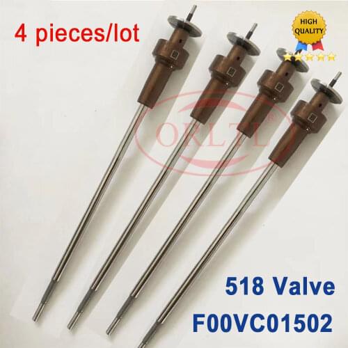 4PCS Valve Assembly F00VC01502 F00VC01517 Injection Control Valve F 00V C01 502 F 00V C01 517 0445110368 0445110369 0445110437