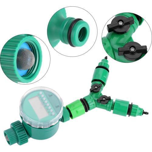 5pcs/set water timer Automatic Electronic LCD Display Irrigation System Garden Greenhouse Agriculture Watering System