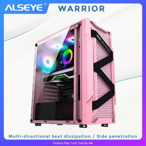 Alseye Warrior miditower computer case(just case, without cooling fan)
