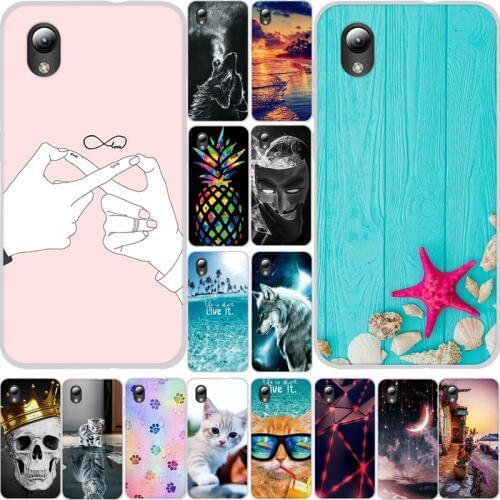 Phone Case For ZTE Blade A3 2019 Case Silicone Soft TPU Animal Painted Phone Back For ZTE Blade L8 Case A3 2019 5.0 inch Cover