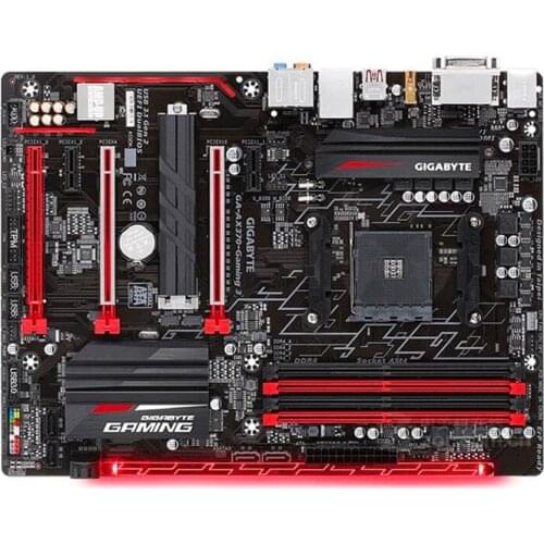 Used For Gigabyte GA-AX370-Gaming 3 AX370-Gaming 3 Original Motherboard X370 Socket AM4 DDR4 USB3.0 SATA3.0