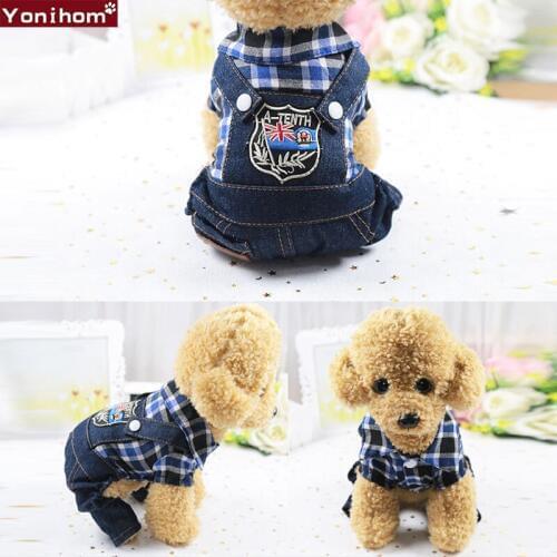 Small Clothing for Dogs Puppy Chihuahua Yorkies Jumpsuit Fashion Pet Dog Clothes Winter Clothing for Dogs Pet jumpsuit Soft Warm