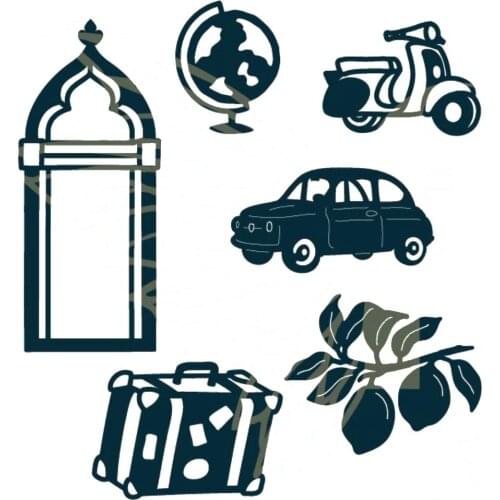 2021 new car cutting die for DIY scrapbooking/Card Making B650