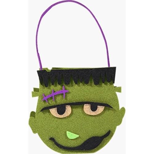 New Halloween decorations cartoon tote bag ghost childrens candy bag gift bag scene decoration Dropshipping