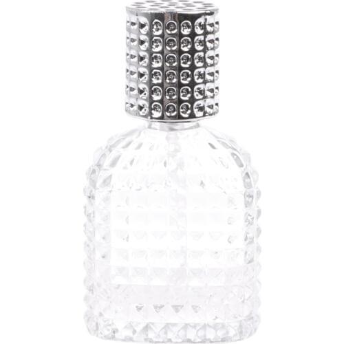 New Style Pineapple Portable Glass Perfume Bottle With Spray Empty With Atomizer