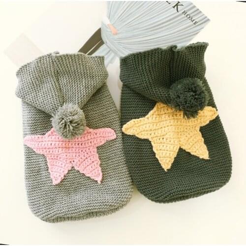 Dog Clothes Teddy Puppy Dog French Bulldog Chihuahau Clothes Dog Autumn Winter Cat Clothes Nordic Starfish Sweater