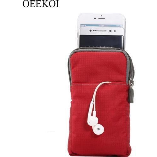 OEEKOI Multi-Function Belt Clip Sport Bag Pouch Case for Prestigio Grace V7 LTE/P7 LTE/M5 LTE/R5 LTE/P5/S7 LTE/Z5/S5 LTE/R7/Q5